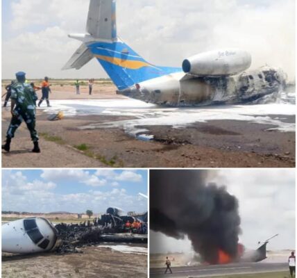 Bruchlandung mit Minister: Flugzeug zerschellt auf Landebahn