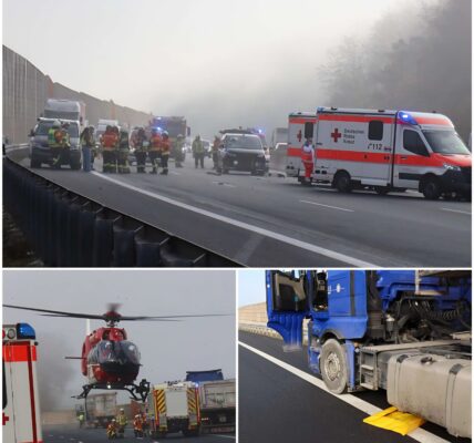 Schwerer Unfall auf der A6 bei Dielheim: Vollsperrung, Diesel auf der Fahrbahn und stundenlange Behinderungen