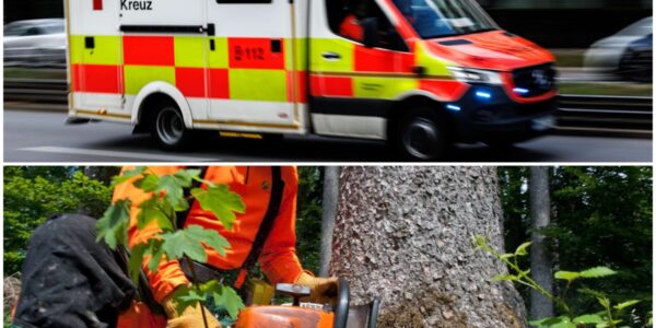 Seeshaupt BY – 23-Jähriger bei Waldarbeiten von Baum erschlagena