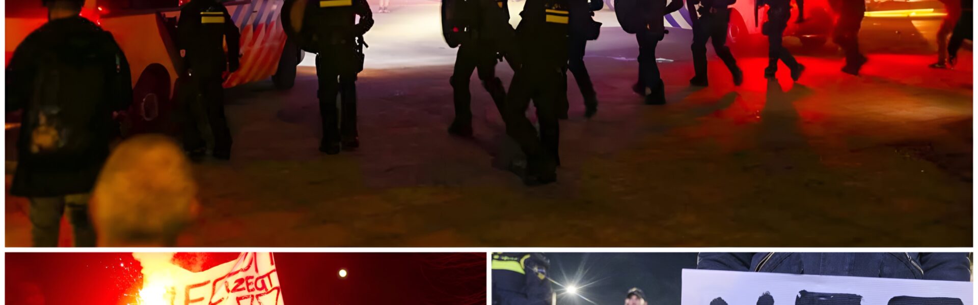 🚨 DRAMATISCHE ESCALATIE IN LISSE: Burgemeester Beëindigt Anti-AZC-Protest na Confrontaties met Politie te Paard