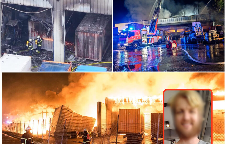 Feuer-Inferno in Hamburg: Lagerhalle mit Gefahrstoffen explodiert – 24-Jähriger als mutmaßlicher Brandstifter festgenommen