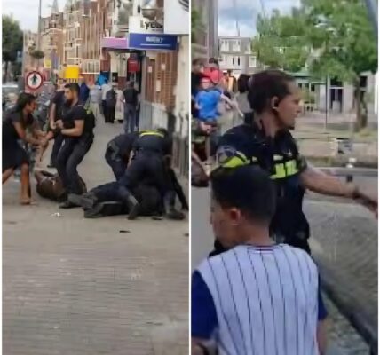VIDEO: Oom agent is wel klaar met zachte handjes en grijpt genadeloos in op straat