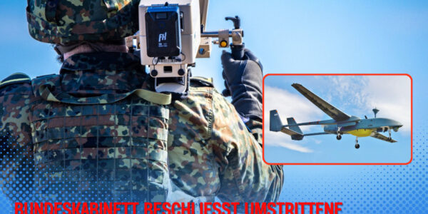 Bundeskabinett beschließt umstrittene Sicherheitsmaßnahme: Bundeswehr soll kunftig Polizei bei Drohnenabwehr unterstutzen – auch mit Waffengewalt