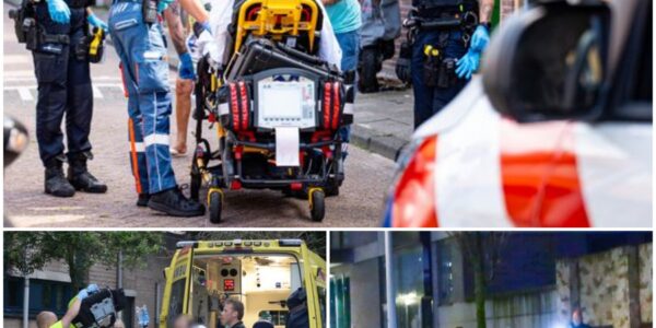 Man neergestoken in Amsterdam Nieuw-West: verdachte verstopt zich in vrachtwagen en wordt met taser aangehouden