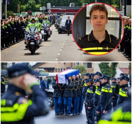 Hartverscheurend verlies: Jonge politieagent in opleiding (23) overlijdt plots – een moeder blijft gebroken achter en collega’s nemen in diepe rouw afscheid