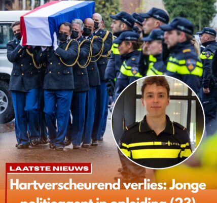 Hartverscheurend verlies: Jonge politieagent in opleiding (23) overlijdt plots – een moeder blijft gebroken achter en collega’s nemen in diepe rouw afscheid