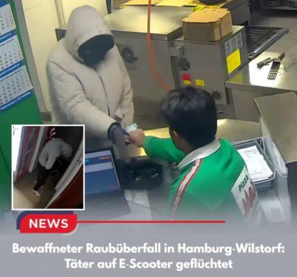 Bewaffneter Raubüberfall in Hamburg‑Wilstorf: Täter auf E‑Scooter geflüchtet