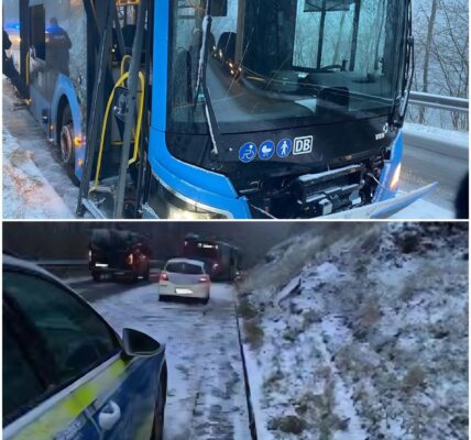 Erster Schneefall führt zu schwerwiegendem witterungsbedingtem Verkehrsunfall im Kuseler Land – Schulbus rutscht von der Fahrbahn