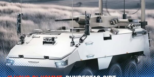 "Luchs 2“ kommt: Bundestag gibt Milliarden frei für neues Spähfahrzeug der Bundeswehr