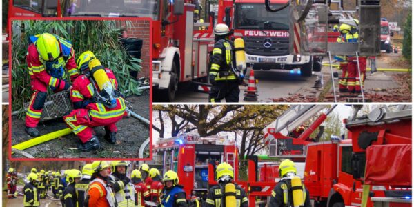 Eicklingen NI – Großeinsatz bei Dachstuhlbrand in Mehrfamilienhaus