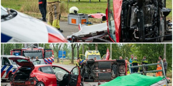 Ernstig ongeval op N229 bij Wijk bij Duurstede: weg urenlang in beide richtingen afgesloten