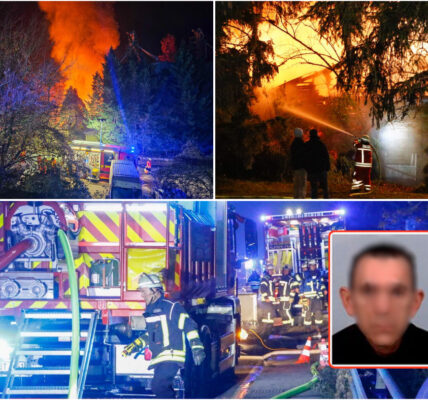 Verschroeiende Vlammen in de Vrieskou: Reusachtige Schreinerei (2.500 m²) in Knittlingen Verwoest — Aanhouding na Vermoedelijke Brandstichting