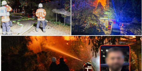 Feuerhölle in Knittlingen: 2.500-Quadratmeter-Schreinerei brennt nieder – Tatverdächtiger wegen Brandstiftung festgenommen