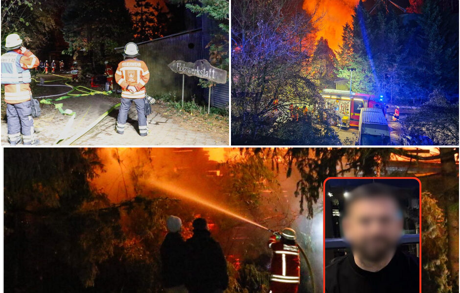 Feuerhölle in Knittlingen: 2.500-Quadratmeter-Schreinerei brennt nieder – Tatverdächtiger wegen Brandstiftung festgenommen