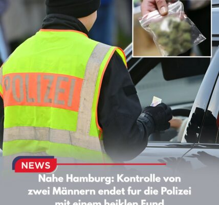 Rellingen: Polizeikontrolle führt zu brisanter Drogenentdeckung – Zwei Männer vorläufig festgenommen