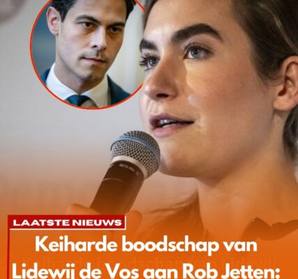 Lidewij de Vos spreekt Jetten stevig toe: dit moet volgens haar nu gebeuren