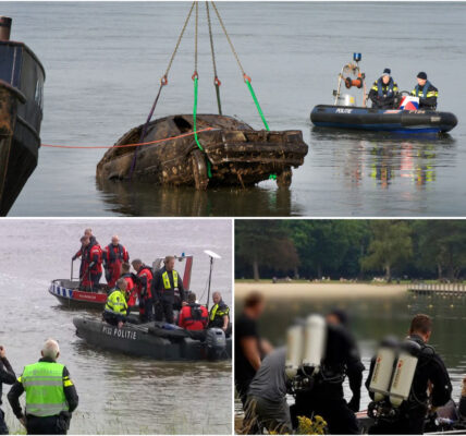 “Oud Verloren Mysterie Onthuld: Lichaam van Man in Auto Gevonden in Uitgedroogd Meer”