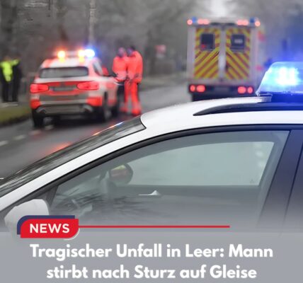 Tragischer Unfall in Leer: Mann stirbt nach Sturz auf Gleise