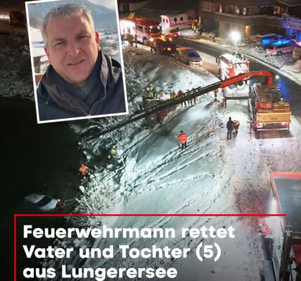 Weil er die Kontrolle über das Fahrzeug verlor: Ein Mann (37) ist am Freitag mit seinem Auto in den Lungerersee gedonnert.
