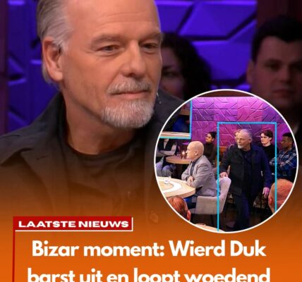 Wierd Duk verlaat talkshow in woede: opvallende beelden zorgen voor ophef