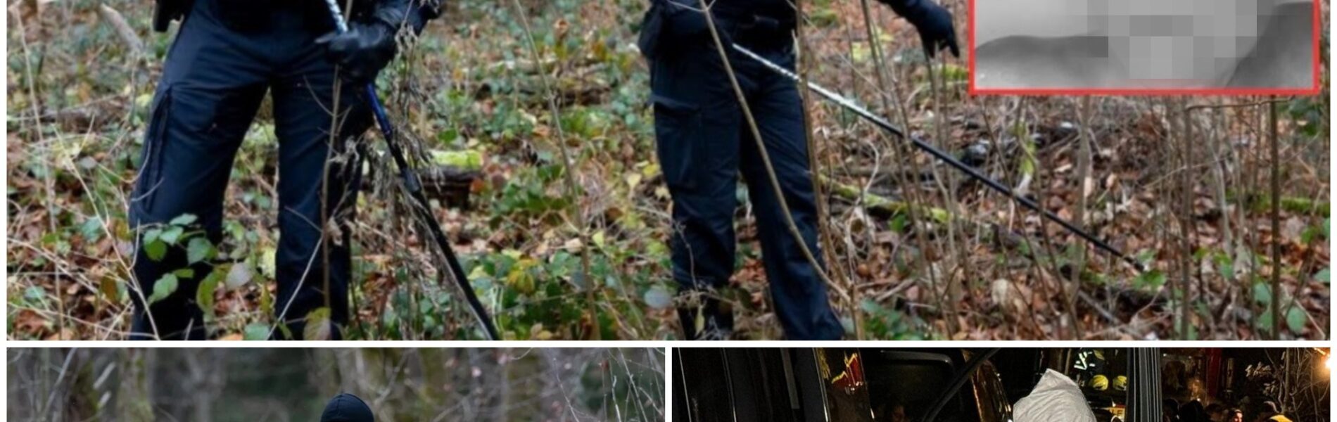 200 Beamte suchen nach Spuren Polizei veröffentlicht Foto der Toten aus Wald bei Munchen