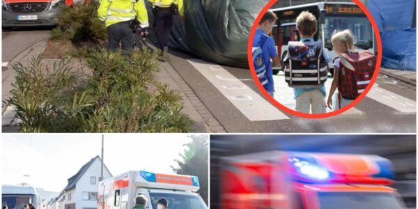 Schreckliche Tragödie! Mädchen auf Heimweg von Bus erfasst – Augenzeugen berichten von grausamer Szene voller Schmerz und Entsetzen.