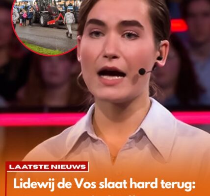 Lidewij de Vos komt op voor de Nederlandse boeren en wijst de schuldige aan