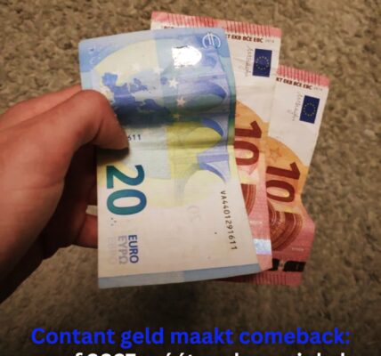 vanaf 2027 zijn winkels verplicht contant geld opnieuw aan te nemen