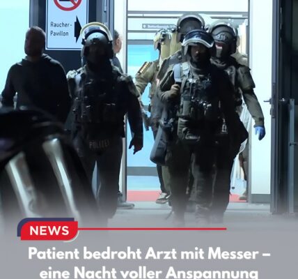 SEK-Einsatz in Hamburger Krankenhaus: Patient bedroht Arzt mit Messer – eine Nacht voller Anspannung