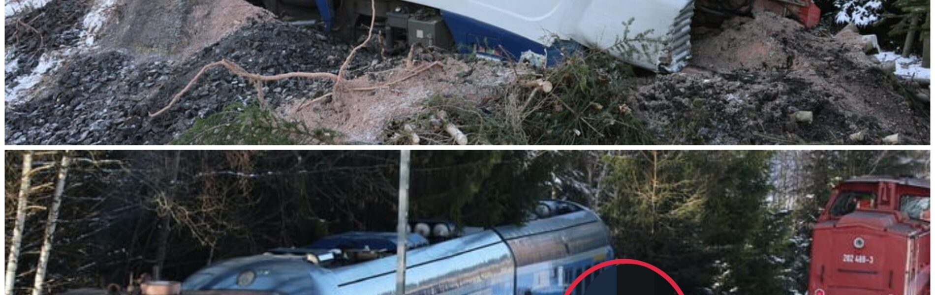 🚨 Dramatischer Zugunfall in Johanngeorgenstadt: Tschechischer Zug entgleist nach Signalverstoß