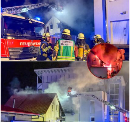 Nächtlicher Brand in Rheinstetten‑Mörsch erschüttert die Siemensstraße