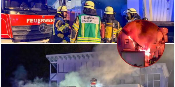 Nächtlicher Brand in Rheinstetten‑Mörsch erschüttert die Siemensstraße