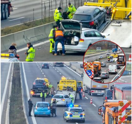Mega-Unfall auf der A5 bei Karlsruhe-Durlach sorgt für Chaos am Morgen