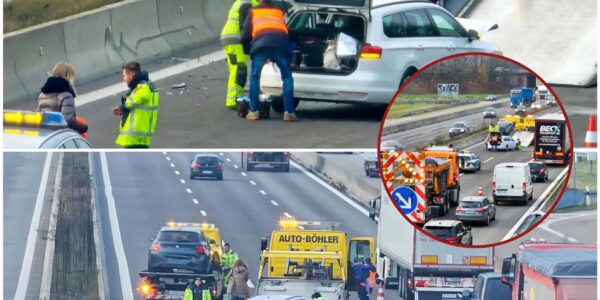 Mega-Unfall auf der A5 bei Karlsruhe-Durlach sorgt für Chaos am Morgen