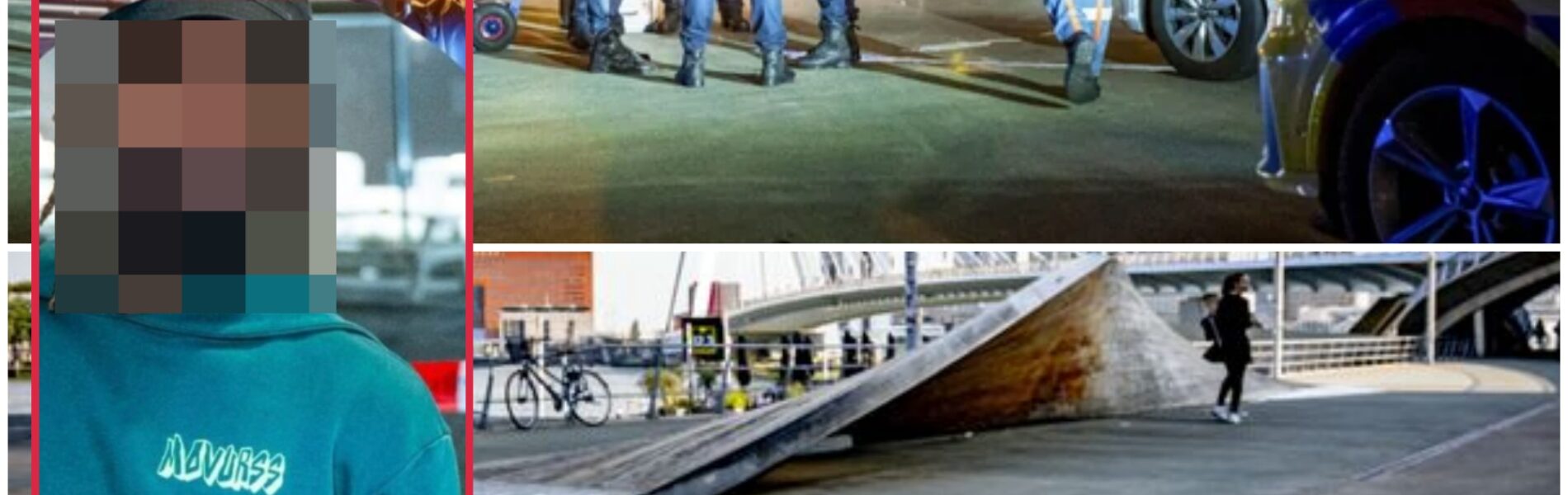 Instanties verloren verdachte van fatale steekpartij Erasmusbrug uit het oog