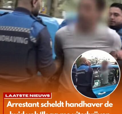 Arrestant is helemaal klaar met hoe hij aangepakt wordt en dreigt met uitschrijving uit Nederland: 'Ik ga me uitschrijven van Nederland!'😨👇