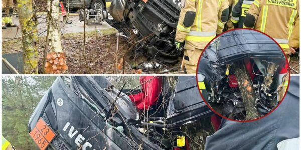 Schock in Osteuropa: Tanklaster prallt frontal gegen Baum – Fahrer überlebt schwer verletzt