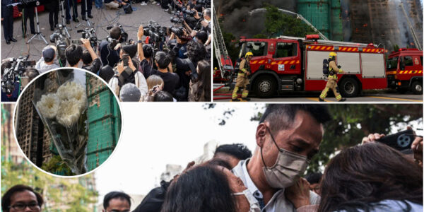 Reddingsoperatie beëindigd: dodental brand Hongkong op 128, meer dan 200 vermisten