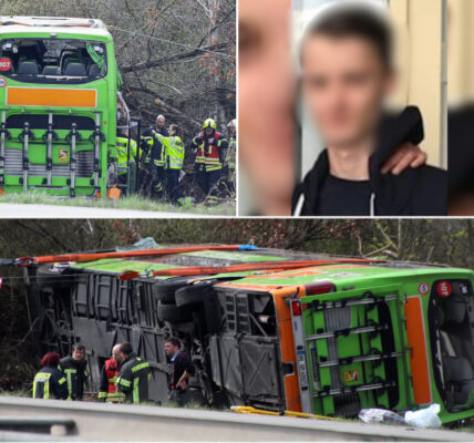 Schock-Szene nach tödlichem Busungluck: Unbekannter prugelt Passanten am Unfallort nieder