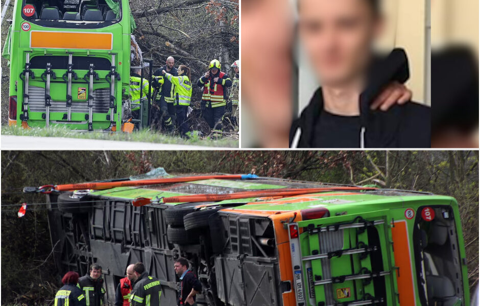 Schock-Szene nach tödlichem Busungluck: Unbekannter prugelt Passanten am Unfallort nieder