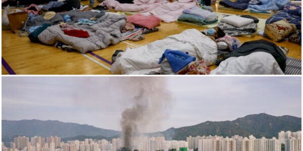 Bluswerkzaamheden woontorens Hongkong afgerond: dodentol gestegen naar 94, nog 279 mensen vermist