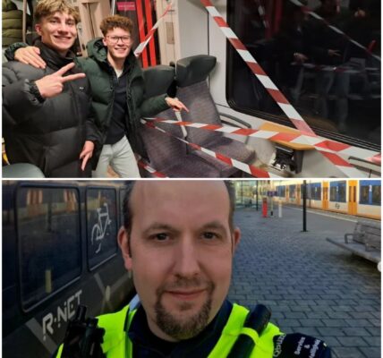 Jongen kotst hele trein onder — Jan vreest een grote mond, maar wat zijn vrienden daarna doen verrast iedereen: “Dit geeft hoop”