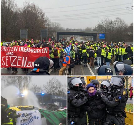 Gießen im Ausnahmezustand – Massiver Polizeieinsatz und hitzige Proteste zum AfD-Jugendkongress