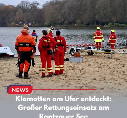 Klamotten am Ufer entdeckt: Großer Rettungseinsatz am Rantzauer See – Was wirklich geschah