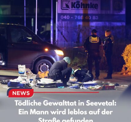 Tödliche Gewalttat in Seevetal: Ein Mann wird leblos auf der Straße gefunden – Polizei ermittelt wegen Tötungsdelikts