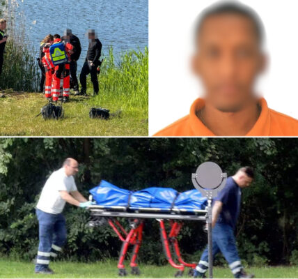 Bestätigung: Nach stundenlangen Ermittlungen konnte die Polizei die Identität des Opfers in einem Graben nahe des Krankenhauses in Berlin feststellen: Es handelt sich um einen jungen Migranten (38).