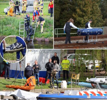 SCHOKKRENDE VONDST LANGS HET SPOOR: TREINVERKEER TUSSEN UTRECHT EN DEN HAAG COMPLEET PLATGELEGD NA AANTREFFEN LICHAAM IN HET WATER