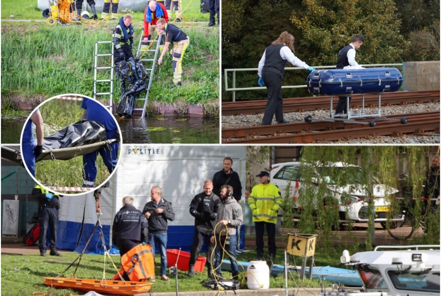 SCHOKKRENDE VONDST LANGS HET SPOOR: TREINVERKEER TUSSEN UTRECHT EN DEN HAAG COMPLEET PLATGELEGD NA AANTREFFEN LICHAAM IN HET WATER