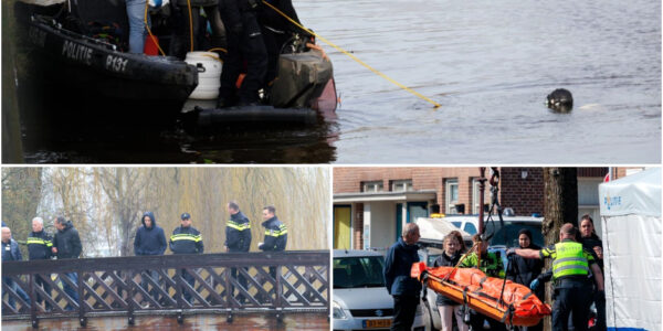 Het lichaam werd gevonden in het water aan de Linnaeuskade: de politie heeft de ongebruikelijke details op het naamplaatje in de zak onderzocht.