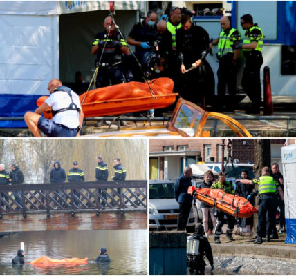 Die Leiche wurde im Wasser der Linnäuskade gefunden. Die Polizei untersuchte die ungewöhnlichen Details auf dem Namensschild in der Tasche.
